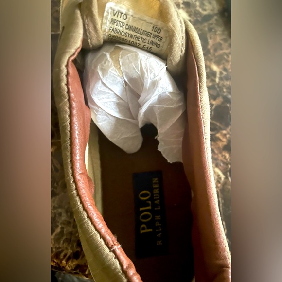 Ralph Lauren Polo Keaton Canvas Sneakers - Picture 3 of 3